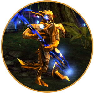 Golden Lizard King