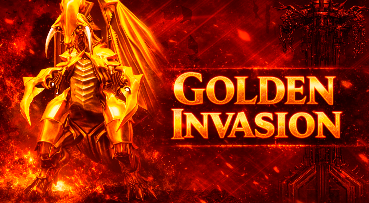 Golden Invasion Banner
